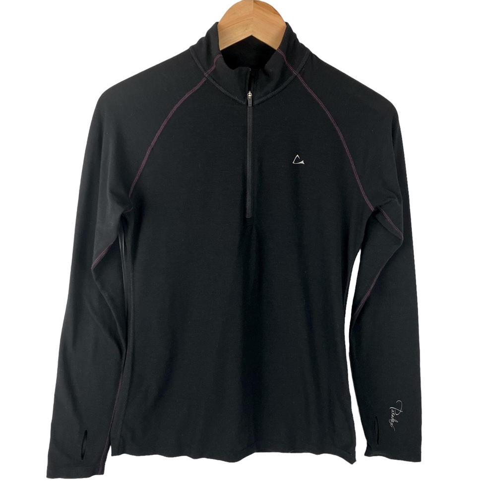 Paradox Merino Wool Blend 1/3 Zip Pullover Women's Small Winter Base Layer